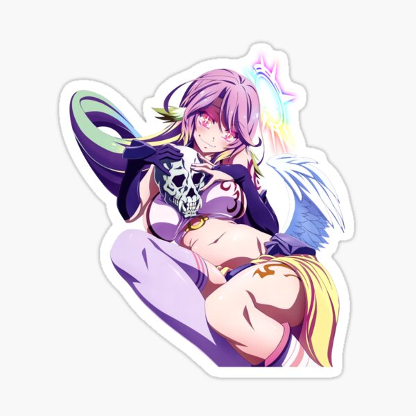 No Game No Life Anime - Skateboard Deck - Jibril & Steph Dola Official