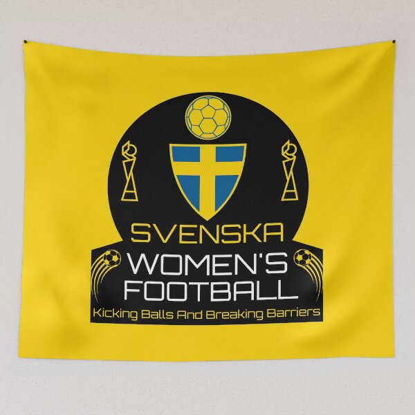 Artikelvorschau, Schwedischer Frauenfußball entworfen und verkauft von happygiftideas.