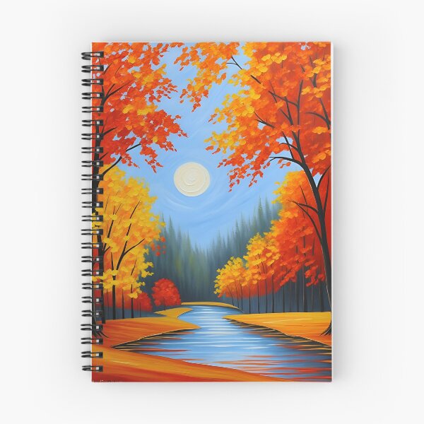 Item preview, Autumn Splendor Captivating Landscape Paintings designed and sold by Tamas Das.