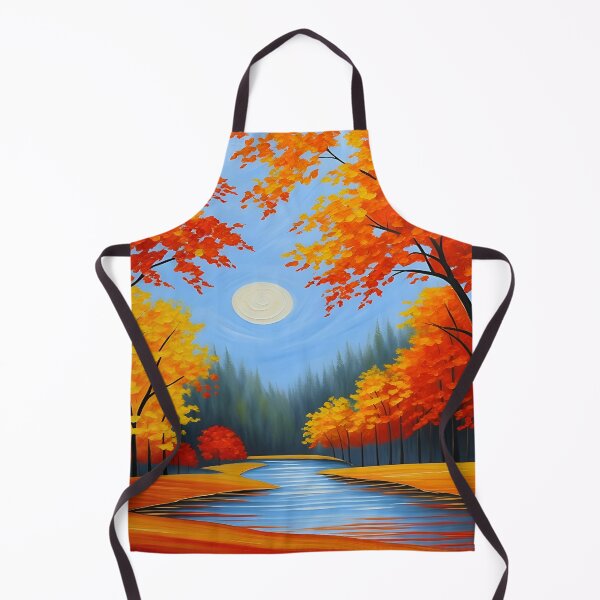 Item preview, Autumn Splendor Captivating Landscape Paintings designed and sold by Tamas Das.