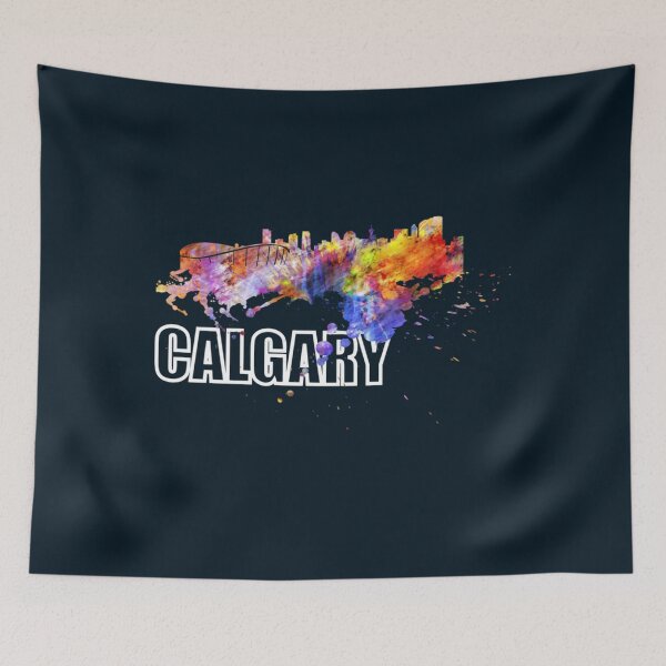 Item preview, Calgary Canada Skyline Alberta Stampede Gift  designed and sold by BrailynSturgis.