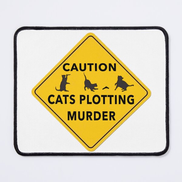 Item preview, Cats Plotting Murder designed and sold by HotSteppa.