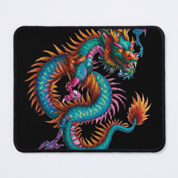 Item preview, Multicolor Chinese Dragon - Version 3 designed and sold by AtlantisApparel.