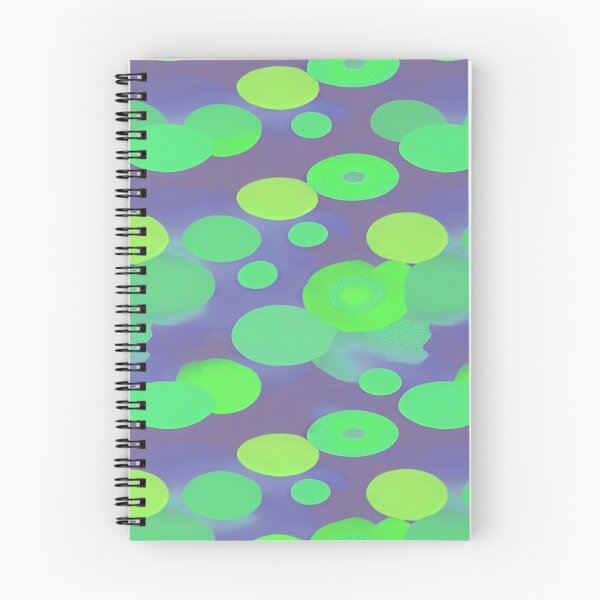 Item preview, Floating Lime and Sea Green Neon Bubbles designed and sold by deniselynnimage.