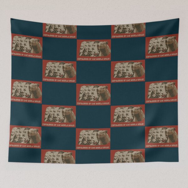 Item preview, Capybaras of the World unite! designed and sold by meilaedelman.