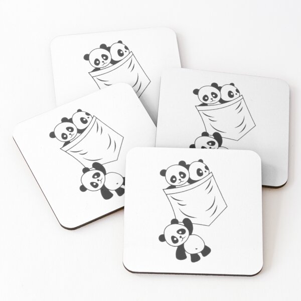 Item preview, picture of a panda in a pocket designed and sold by IPRINTUA.