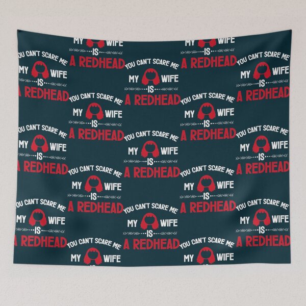 Item preview, You can_t Scare Me My Wife Is A RedHead (1) designed and sold by meilaedelman.
