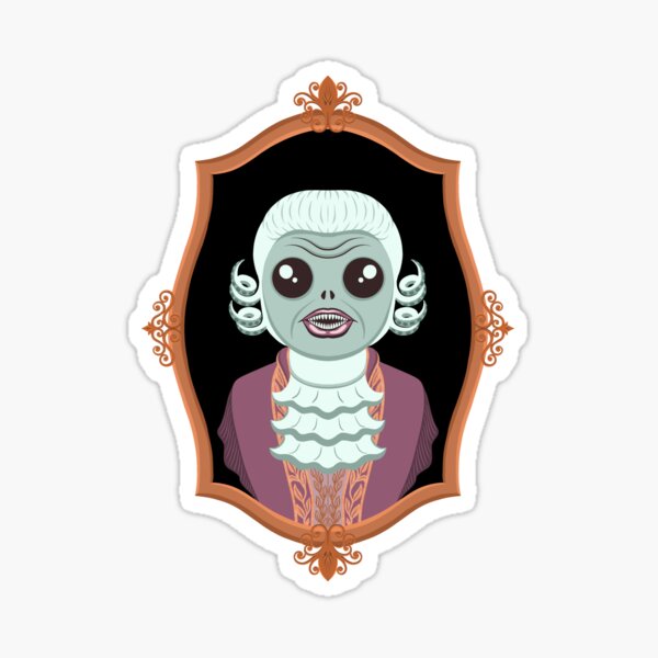 Cute spooky sea monster Sticker