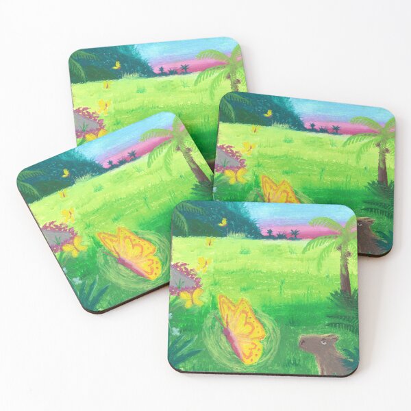 Item preview, Colombian Summer - oil pastel designed and sold by PotchouDoodle.