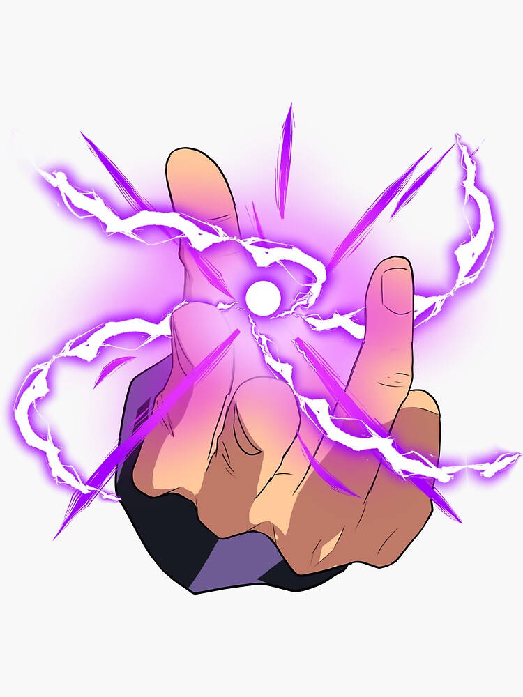 "Gojo Satoru Hollow Purple" Sticker for Sale by Azren00 | Redbubble