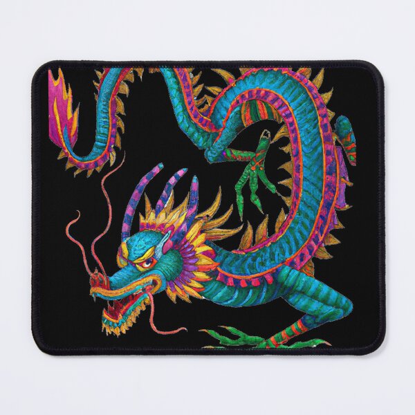 Item preview, Multicolor Chinese Dragon - Version 4 designed and sold by AtlantisApparel.