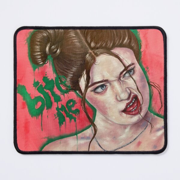 Item preview, 'Bite Me' oil on canvas original painting designed and sold by MellingArt.