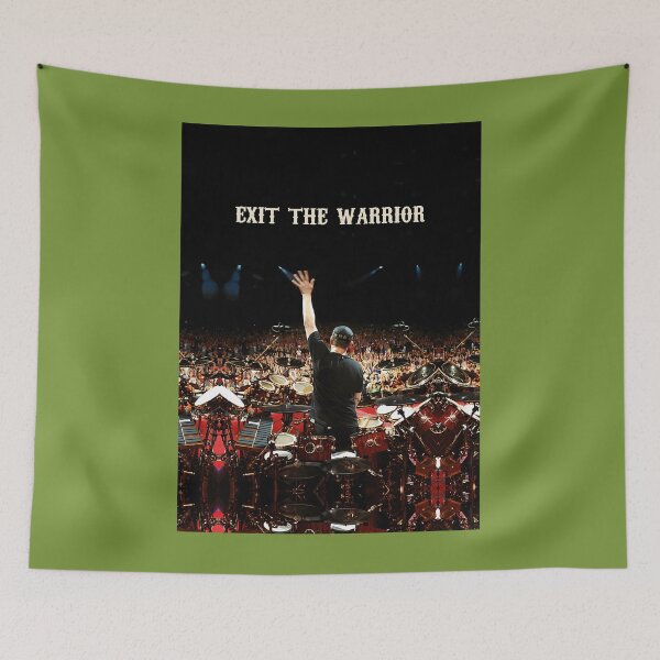 Item preview, Exit The Warrior Neil Peart Legendary Rush Band Drummer For Fan Art Canvas   	 designed and sold by krvbfhdgtt84.