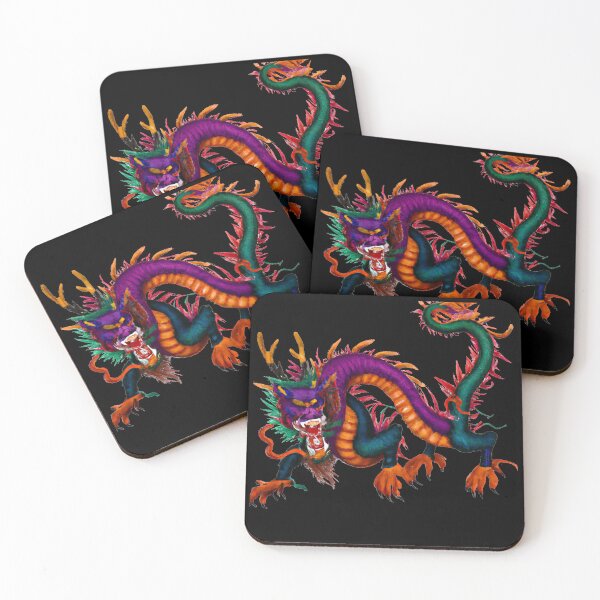 Item preview, Multicolor Chinese Dragon - Version 5 designed and sold by AtlantisApparel.