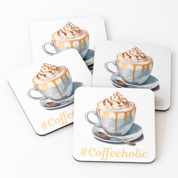 Item preview, Coffeeholic Essential T-Shirt Gifts Ideas For Coffee Lovers designed and sold by MatPigeon.
