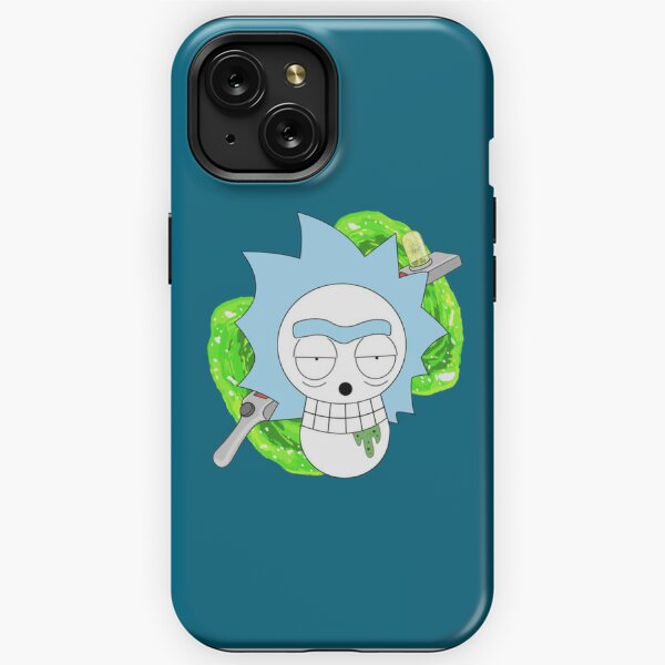 Rick Morty Face iPhone XR Clear Case
