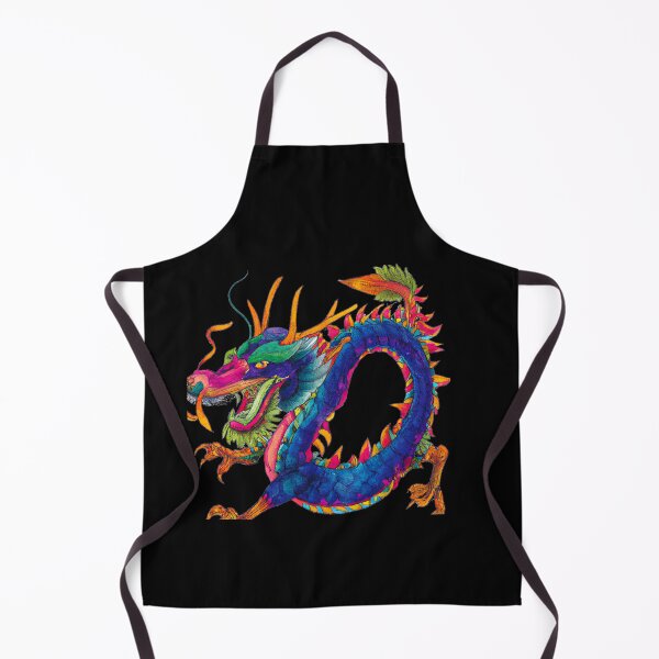 Item preview, Multicolor Chinese Dragon - Version 6 designed and sold by AtlantisApparel.