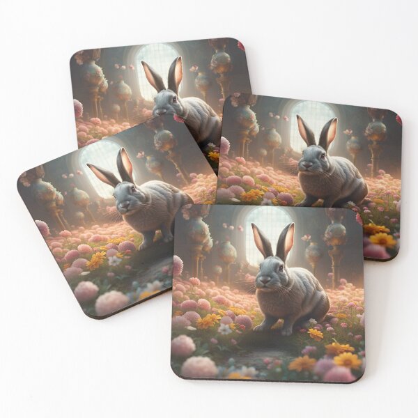 Aperçu de l'œuvre Lapin dans la forêt de fleurs créée et vendue par Dani-68.