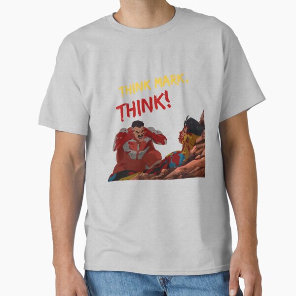 Item preview, THINK MARK, THINK! MEME from Invincible Omniman ,superhero, viltrum, invincible comic, comic,  designed and sold by ilianneaul-ey.