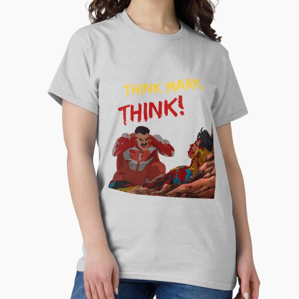 Item preview, THINK MARK, THINK! MEME from Invincible Omniman ,superhero, viltrum, invincible comic, comic,  designed and sold by ilianneaul-ey.