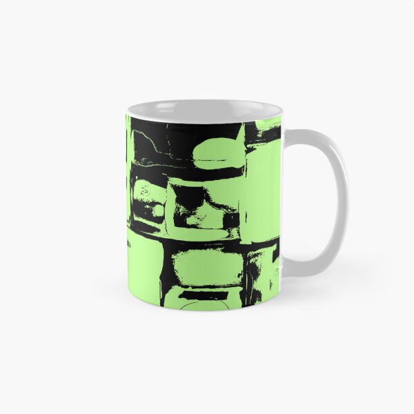 Item preview, Geometric Rectangular and Abstract Shapes in Keylime designed and sold by deniselynnimage.