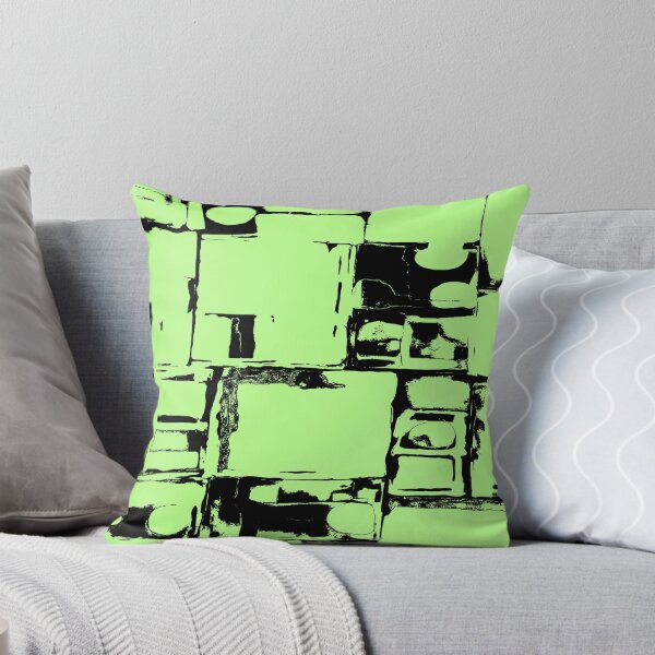 Item preview, Geometric Rectangular and Abstract Shapes in Keylime designed and sold by deniselynnimage.