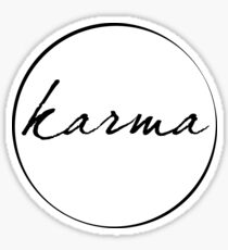 Karma Sticker