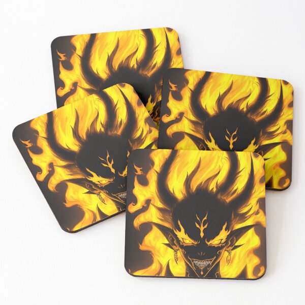 Item preview, "Fiery Phonk: Yellow Black Anime Shadow" designed and sold by PRINT SCAPE.