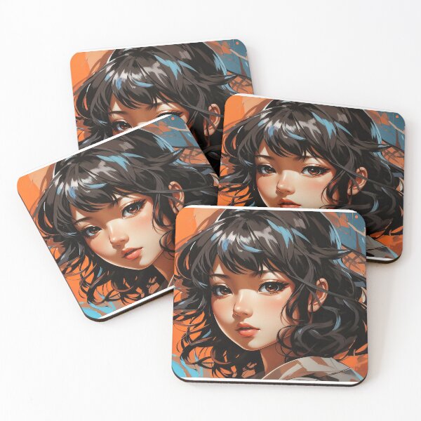 Item preview, Asian New Generation Girl Anime Trendy Modern Times designed and sold by ultra-cool.
