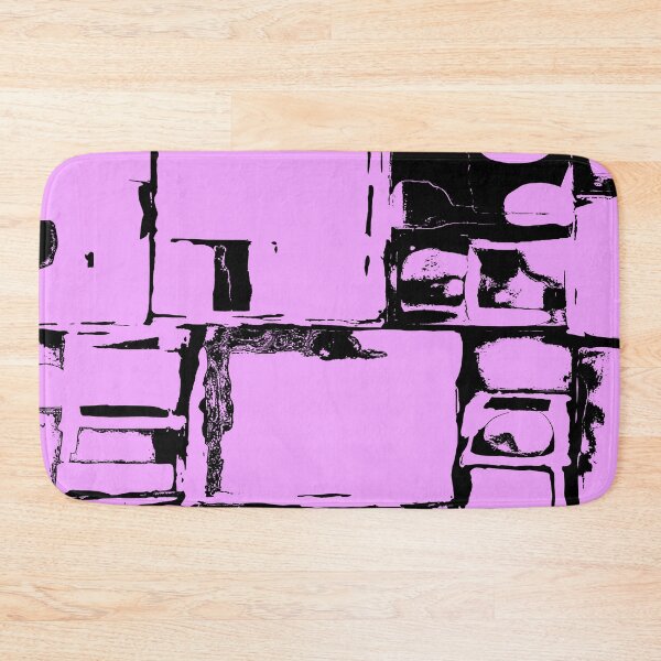 Item preview, Geometric Rectangular and Abstract Shapes in Liliac designed and sold by deniselynnimage.