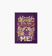 This is me Art Board Print