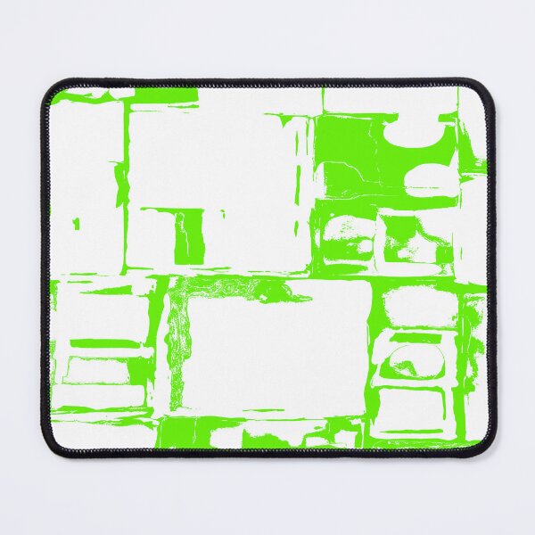 Item preview, Geometric Rectangular and Abstract Shapes in Lime Green designed and sold by deniselynnimage.