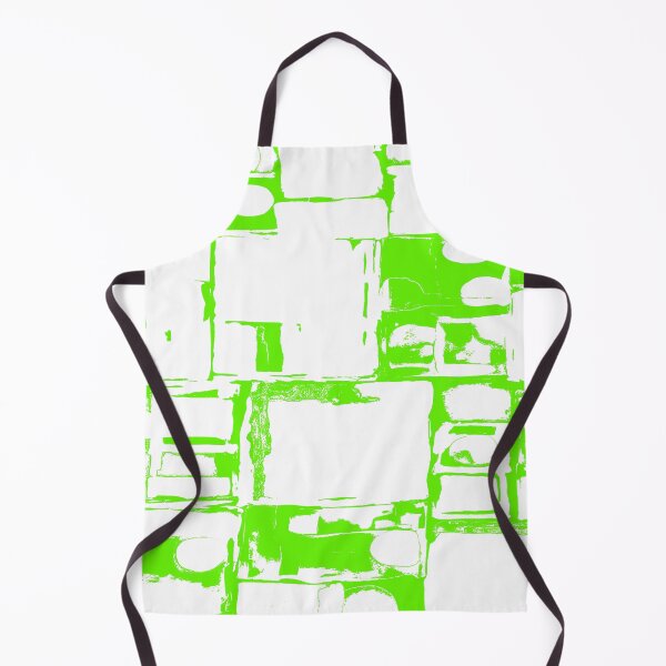Item preview, Geometric Rectangular and Abstract Shapes in Lime Green designed and sold by deniselynnimage.
