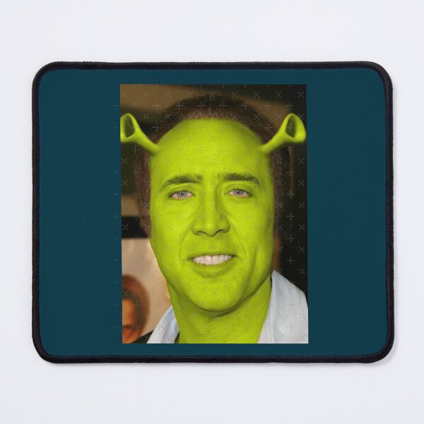 Item preview, Nicolas Cage as Shrek designed and sold by Walleez.
