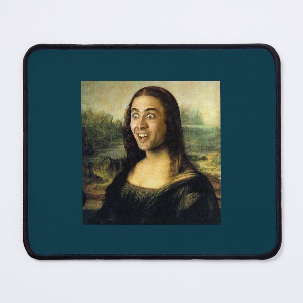 Item preview, Nicolas Cage as the Mona Lisa designed and sold by Walleez.