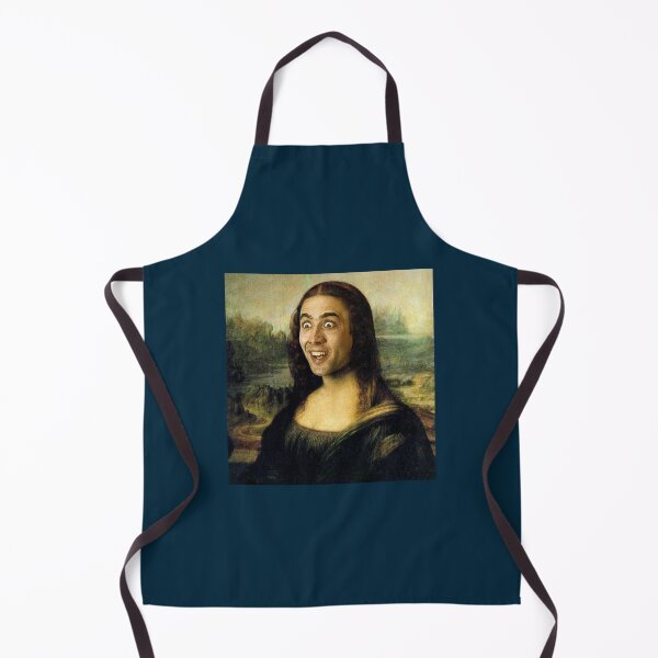 Item preview, Nicolas Cage as the Mona Lisa designed and sold by Walleez.