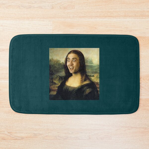Item preview, Nicolas Cage as the Mona Lisa designed and sold by Walleez.