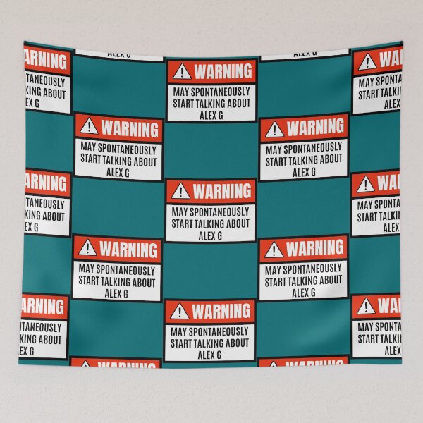 Item preview, May spontaneously start talking about Alex G - Alex G lover designed and sold by Peewnoise.