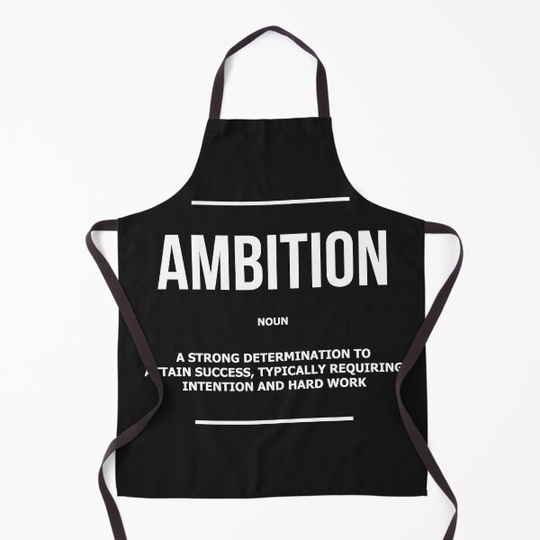 Item preview, Ambition Hard Work Definition Art Motivational Ambitious Sign designed and sold by SuccessHunters.