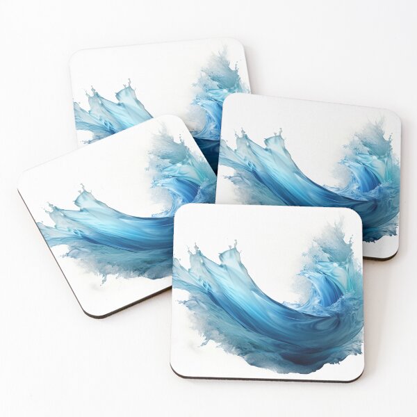 Item preview, Azure Break - Dynamic Ocean Wave  designed and sold by Theflyingart.