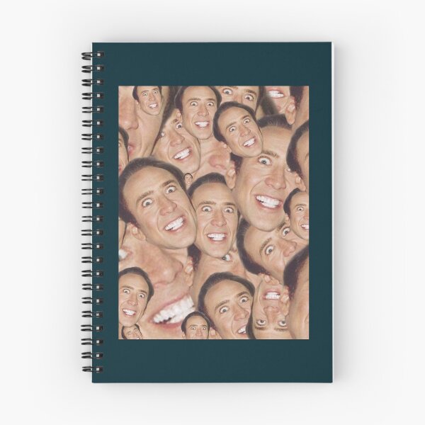 Item preview, Nicolas Cage Face Collage Design Graphic  designed and sold by Walleez.