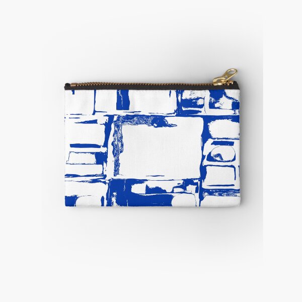 Item preview, Geometric Rectangular and Abstract Shapes in Navy Blue designed and sold by deniselynnimage.
