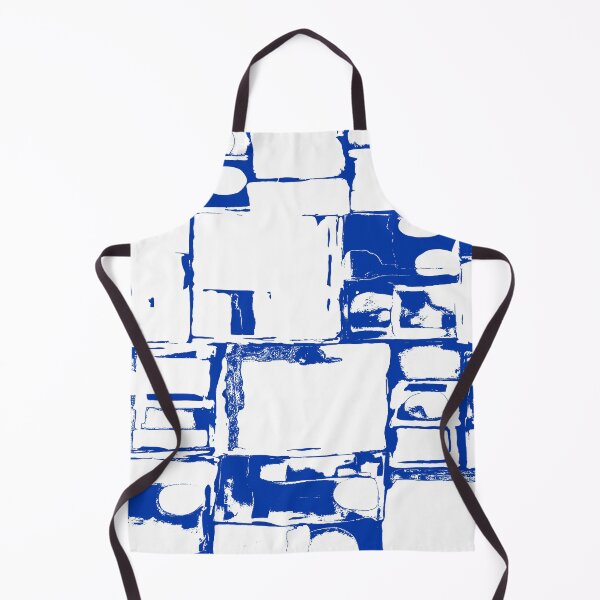 Item preview, Geometric Rectangular and Abstract Shapes in Navy Blue designed and sold by deniselynnimage.