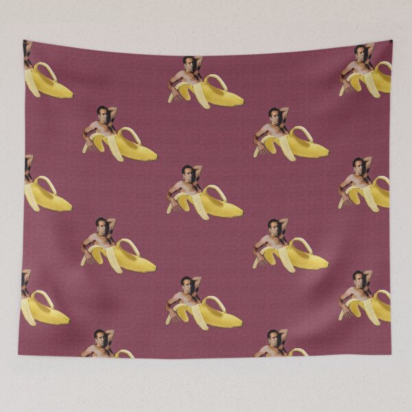 Item preview, Nicolas Cage Banana Tri-blend  designed and sold by Walleez.