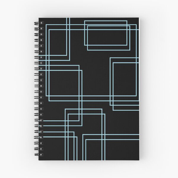 Item preview, Blue square pattern 3D effect designed and sold by poisonsnake23.