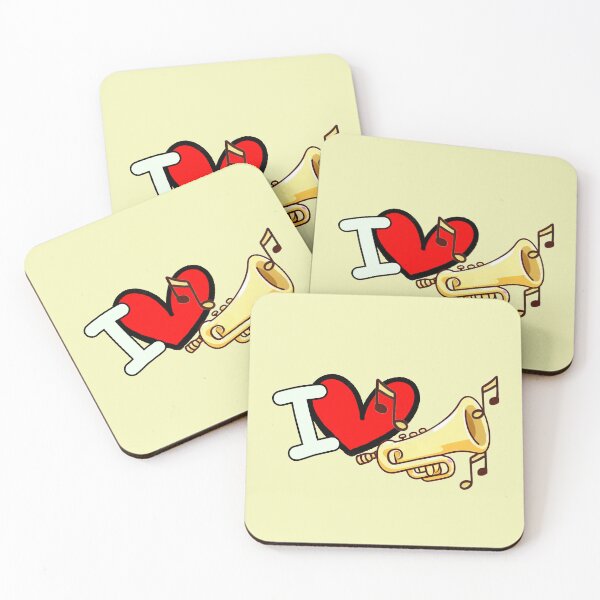 Item preview, I love trumpet designed and sold by vidademusico.