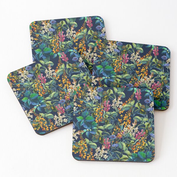 Item preview, Blue Night Garden designed and sold by Burcu Korkmazyurek.