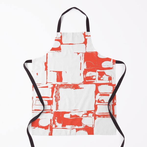 Item preview, Geometric Rectangular and Abstract Shapes in Orange designed and sold by deniselynnimage.