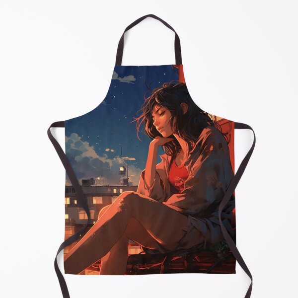 Item preview, Pretty Girl At Rooftop designed and sold by LouisashiRey.