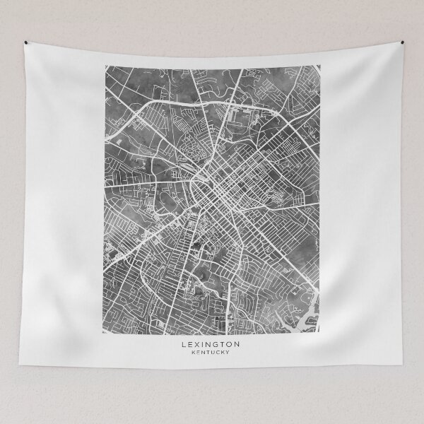 Item preview, Lexington Kentucky City Street Map designed and sold by ArtPrints.